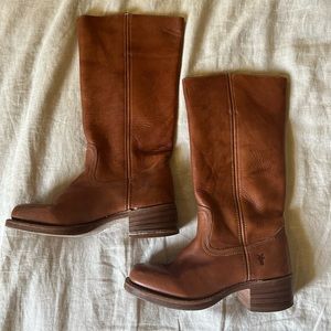 vintage frye campus boots